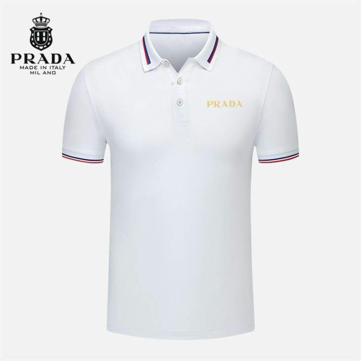 Picture of Prada Polo Shirts Short _SKUPradaM-3XL25tr14825750